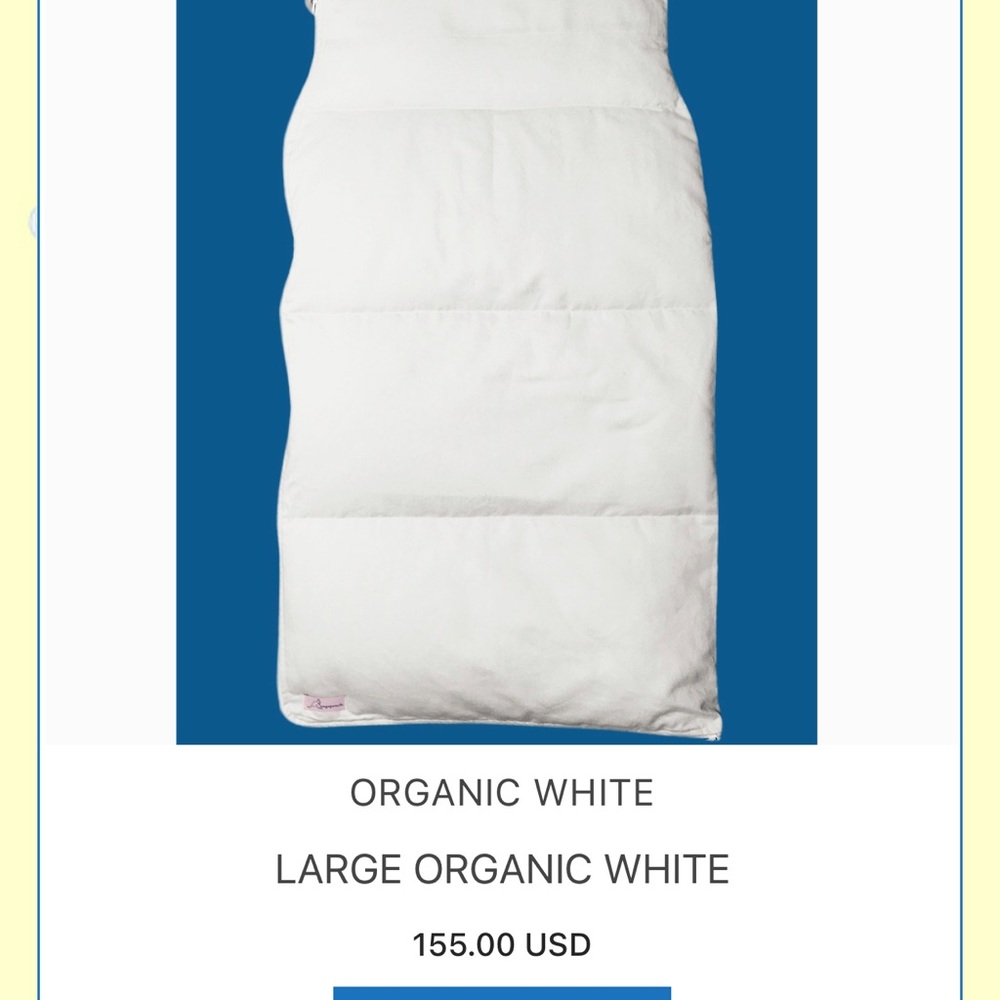 Kangapouch baby toddler down filled sleepsack